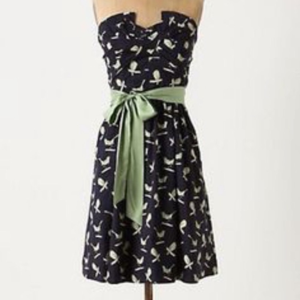 Anthropology Porridge birdie dress
